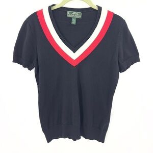 Vintage Lauren Ralph Lauren Sweater Womens Medium Preppy Academia Old Money 90s